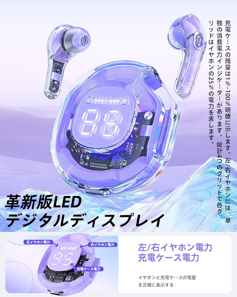 ACEFAST ワイヤレスイヤホン Amazon.co.jp: 【2023新登場】ACEFAST ワイヤレス イヤホン